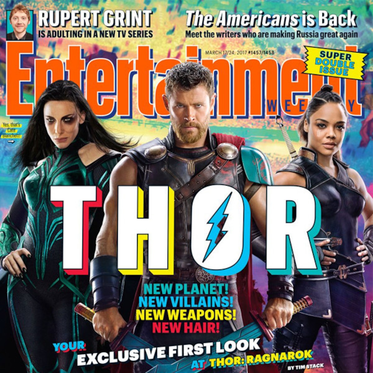 Thor Gets A Haircut In Ragnarok See His New Look E Online